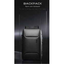Mochila elegante multifuncional - bolsa para laptop de 15,6 polegadas - anti-roubo - porta de carregamento USB - à prova d'água