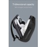 Mochila elegante multifuncional - bolsa para laptop de 15,6 polegadas - anti-roubo - porta de carregamento USB - à prova d'água