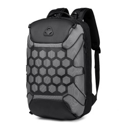 Mochila elegante - bolsa para laptop de 15,6 polegadas - trava antifurto - porta de carregamento USB - à prova d'água