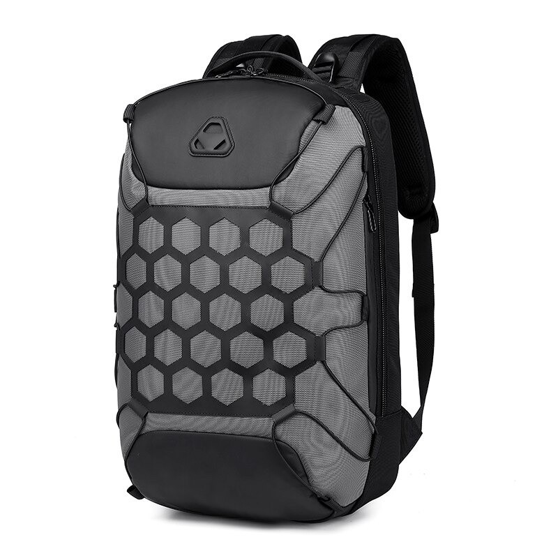 Mochila elegante - bolsa para laptop de 15,6 polegadas - trava antifurto - porta de carregamento USB - à prova d'água