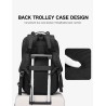 Mochila elegante - bolsa para laptop de 15,6 polegadas - trava antifurto - porta de carregamento USB - à prova d'água