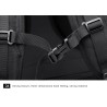 Mochila elegante - bolsa para laptop de 15,6 polegadas - trava antifurto - porta de carregamento USB - à prova d'água