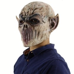 Monstro horrível - máscara facial realista - Halloween - festivais