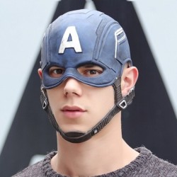 Máscara de capitão - capacete de látex - Halloween - festivais