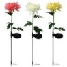Lâmpada em forma de flor de crisântemo - luz de jardim - solar - LED - à prova d'água