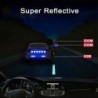 Seta reflexiva - adesivo autoadesivo - segurança - aviso - para carros/motocicletas/bicicletas/roupas