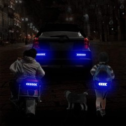 Seta reflexiva - adesivo autoadesivo - segurança - aviso - para carros/motocicletas/bicicletas/roupas