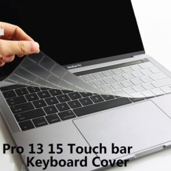 Capa protetora de silicone para teclado - para MacBook Pro 13/15 - A1706 A1989 A1707