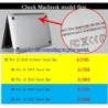 Capa protetora de silicone para teclado - para MacBook Pro 13/15 - A1706 A1989 A1707