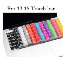 Capa protetora de silicone para teclado - para MacBook Pro 13/15 - A1706 A1989 A1707