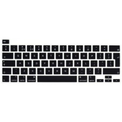 Capa protetora do teclado - silicone macio - layout da UE - para Macbook Pro 13