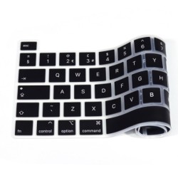 Capa protetora do teclado - silicone macio - layout da UE - para Macbook Pro 13
