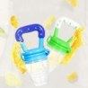 Chupeta de bebê - alimentador de alimentos frescos - sucos - leite - rede coador de silicone - 10 peças
