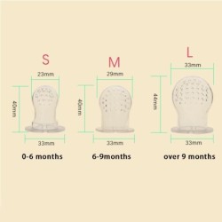 Baby pacifier - fresh food feeder - juices - milk - 1 pieceBaby