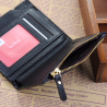 Men's small wallet - purse with zipper - coins / credit cards holderWallets
