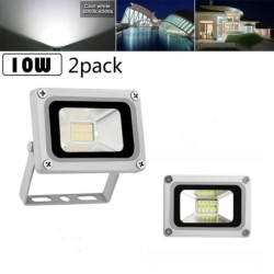 Holofote LED - refletor impermeável - 220V - 10W - 2 peças