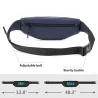 TINYAT - multifunction chest / waist / shoulder bag - with headphone jack hole - waterproofBags