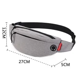 TINYAT - multifunction chest / waist / shoulder bag - with headphone jack hole - waterproofBags