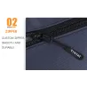 TINYAT - multifunction chest / waist / shoulder bag - with headphone jack hole - waterproofBags
