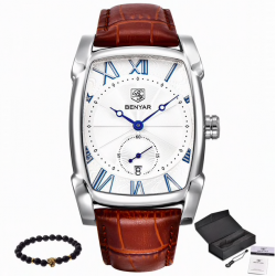 BENYAR - luxurious quartz watch - waterproof - leather strapWatches