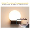 Lâmpada moderna em forma de bola - luz de parede ao ar livre