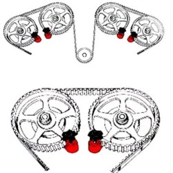 Camshaft fixing tool - timing belt change - camshaft locking - engine toolTools & maintenance