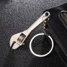 Metal mini adjustable wrench - keychainKeyrings
