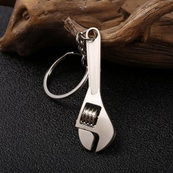 Metal mini adjustable wrench - keychainKeyrings