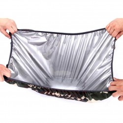 Waterproof backpack rain cover - adjustable - 33l - 45lMilitary