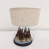 Retro resin castle - ornament - table lamp - LEDLights & lighting