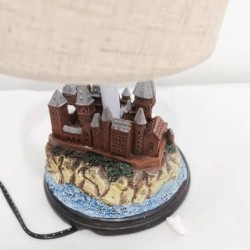 Retro resin castle - ornament - table lamp - LEDLights & lighting