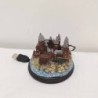 Retro resin castle - ornament - table lamp - LEDLights & lighting
