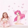 Beautiful cartoon butterfly girl - wall sticker - 70 * 80cmWall stickers