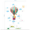 Decorative wall stickers - colorful balloons / clouds / animalsWall stickers
