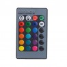 E12 E14 3W RGB LED 15 - lâmpada de vela com controle remoto - mudança de cor
