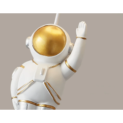 Estilo nórdico - luminária de teto em forma de balão - com astronauta - LED