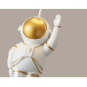 Estilo nórdico - luminária de teto em forma de balão - com astronauta - LED