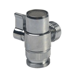 Faucet adapter - 3-way connector - diverter valve - water separatorKitchen faucets