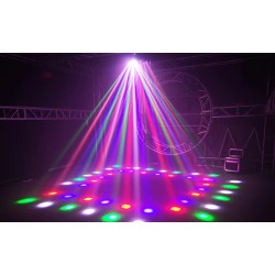 LED stage light - cross moving head - DMX control - laser projectorStage & events lighting