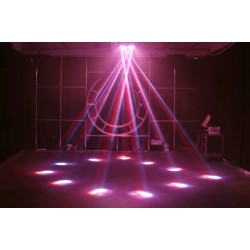 LED stage light - cross moving head - DMX control - laser projectorStage & events lighting