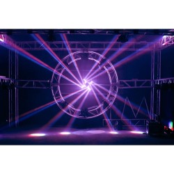LED stage light - cross moving head - DMX control - laser projectorStage & events lighting