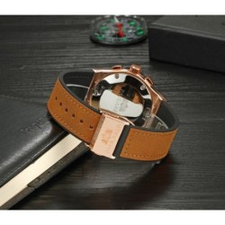 Classic sports watch - automatic - leather / rubber strapWatches