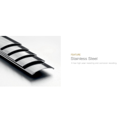 SINOBI - relógio de quartzo esportivo clássico - mostrador luminoso - aço inoxidável