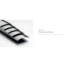 SINOBI - relógio de quartzo esportivo clássico - mostrador luminoso - aço inoxidável
