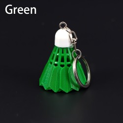 Mini peteca de badminton - chaveiro