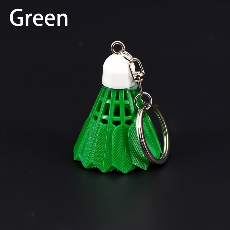 Mini peteca de badminton - chaveiro