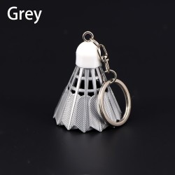 Mini peteca de badminton - chaveiro