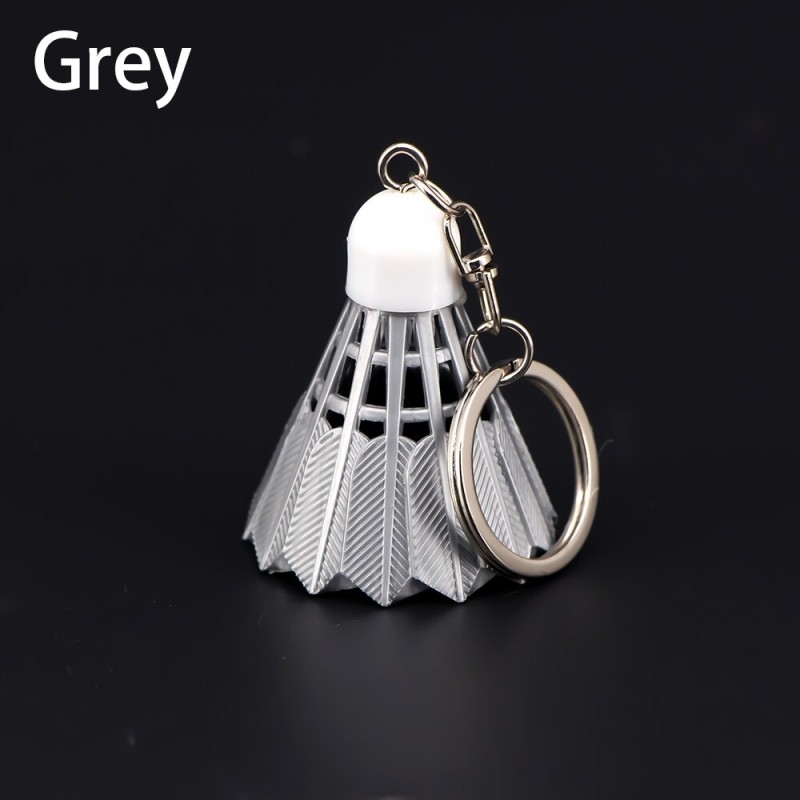 Mini badminton shuttlecock - keychainKeyrings
