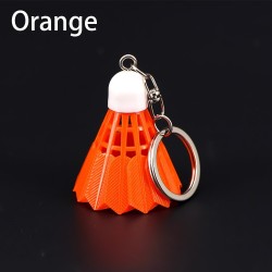 Mini peteca de badminton - chaveiro