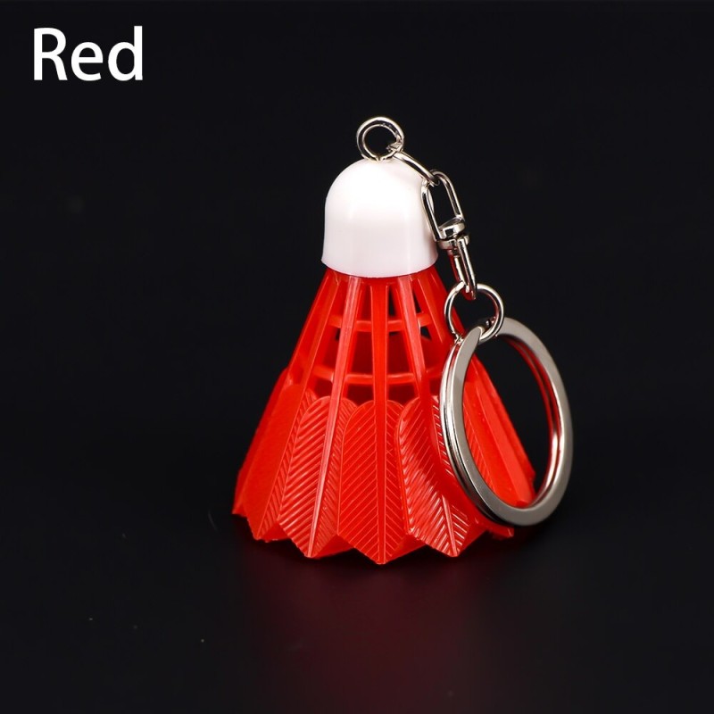 Mini badminton shuttlecock - keychainKeyrings